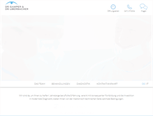 Tablet Screenshot of gamper-ueberbacher.com